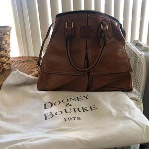 Dooney & Burke Florentine Satchel, Chestnut